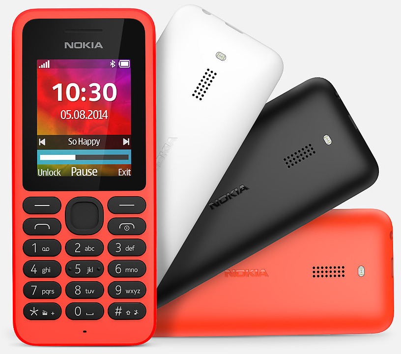 Original Nokia 130 (2014) Dual Sim Mobile Phone