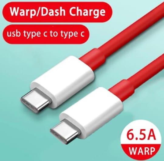One Pluse C to C type cable 65w Fast Ultra Fast Charging